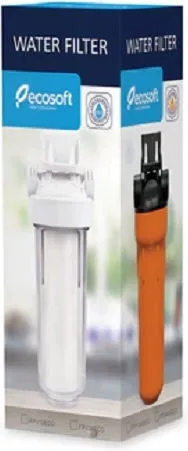 ΦΙΛΤΡΟ ΚΑΤΩ ΠΑΓΚΟΥ/ΚΕΝΤΡΙΚΗΣ ΠΑΡΟΧΗΣ ECOSOFT FPV12PECOSTD  ½" ΔΙΑΦΑΝΗ